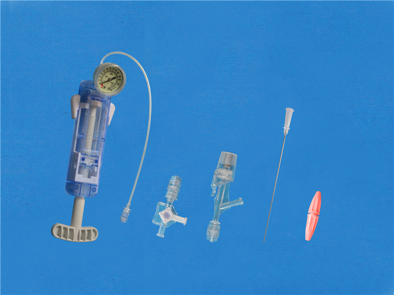 Disposable inflation device kits F type with C23 Y connector kits