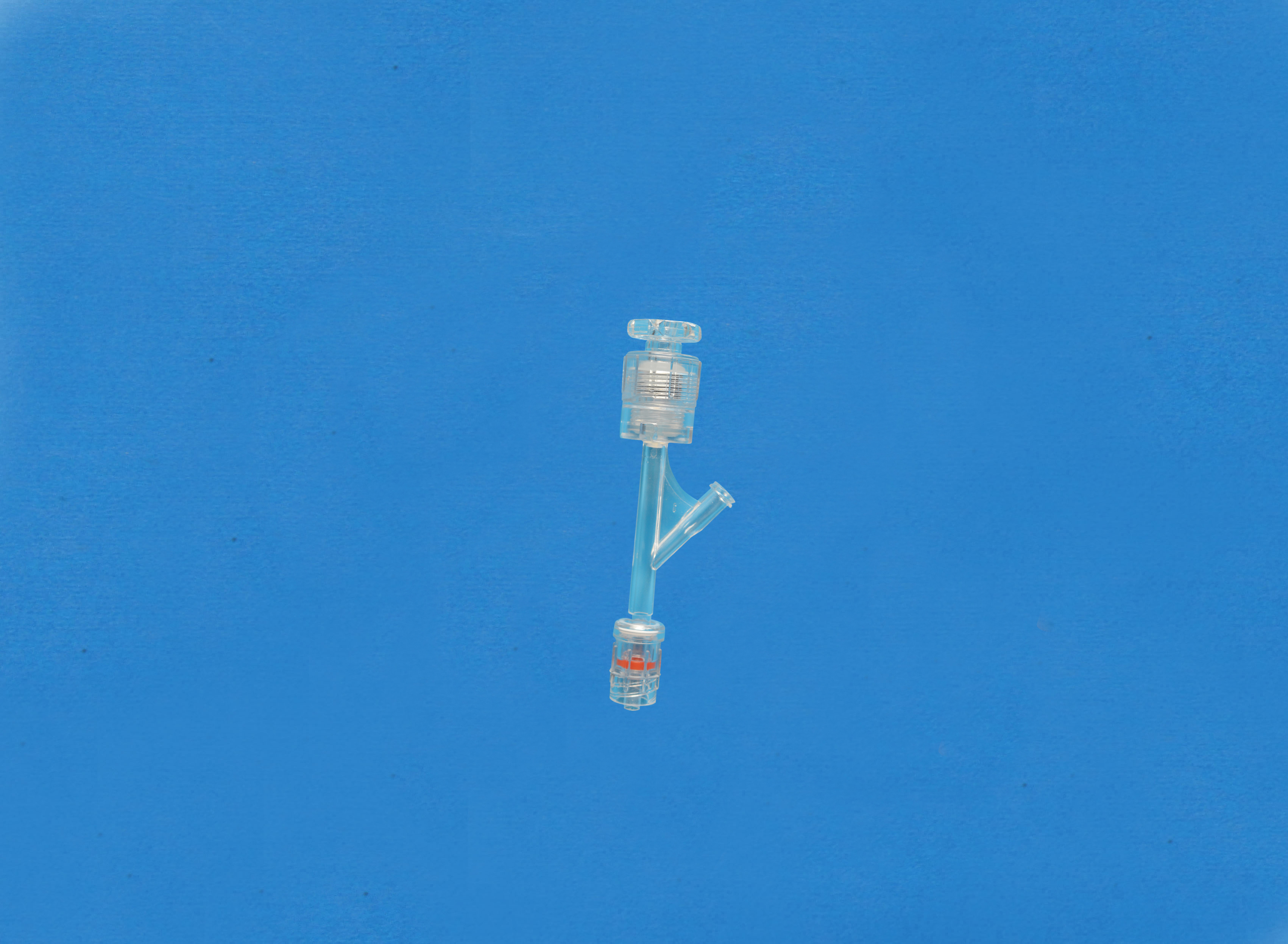 一次性使用Y型連接器套件-按壓旋鈕式側枝為母接頭