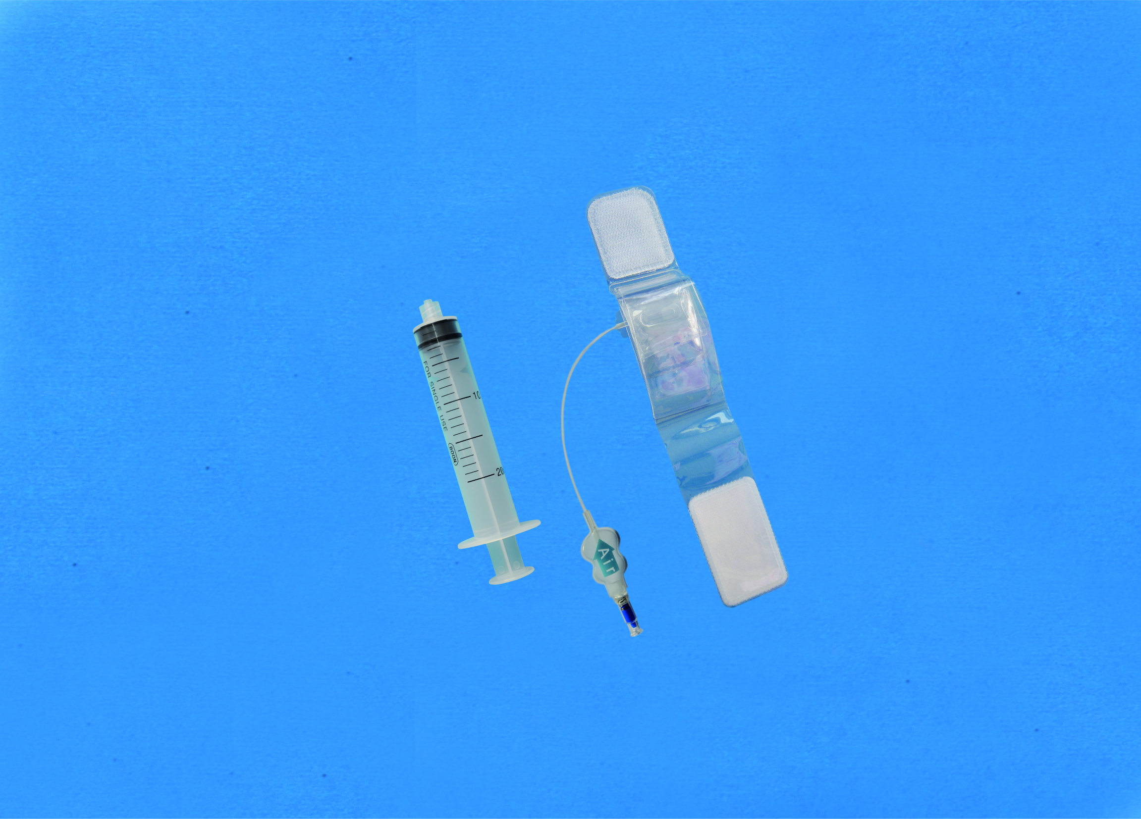 Disposable TR-closure band Radiseals, Large Size with Syringe, ?Luer Connector